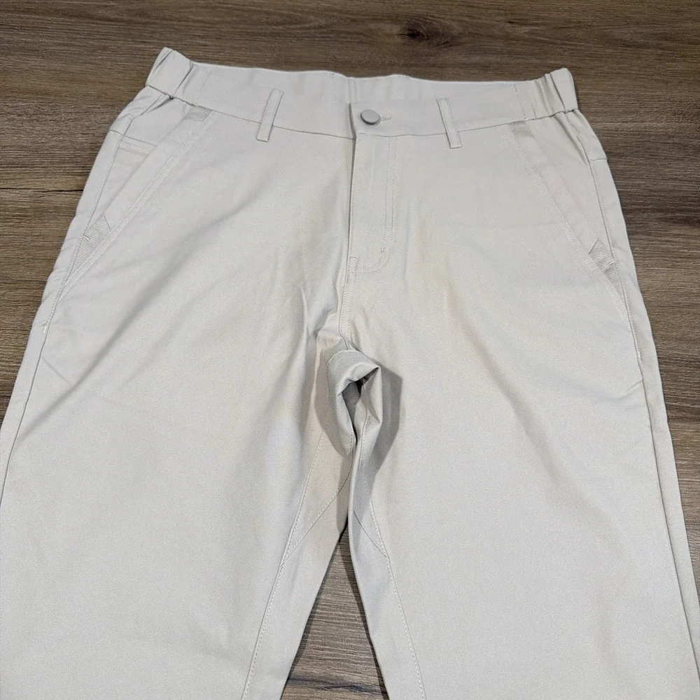 Jack Archer Pants Mens 30x30 Oak Khaki Performance Stretch Golf Travel Casual